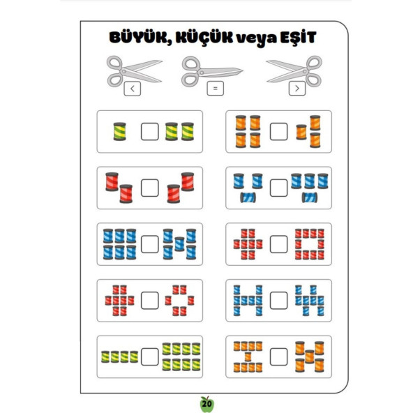 Okul Öncesi ve Birinci Sınıflar YAZ-SİL Matematik Öğren - Resim 6
