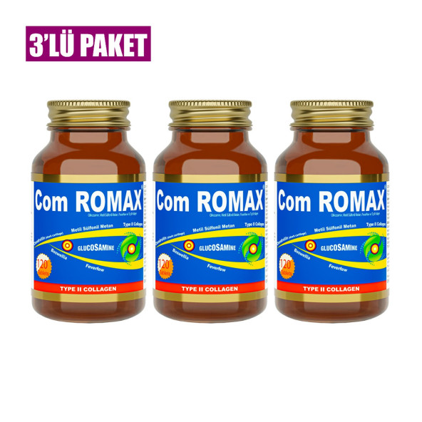 Com Romax Glukozamin 120 Tablet 3 Adet