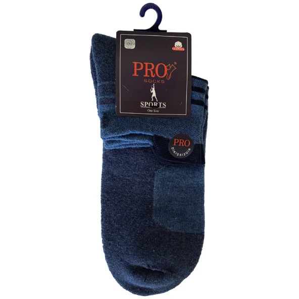 14015 Dukha Havlu Erkek Patik Çorabı Mavi 41-44 ürün görseli 1