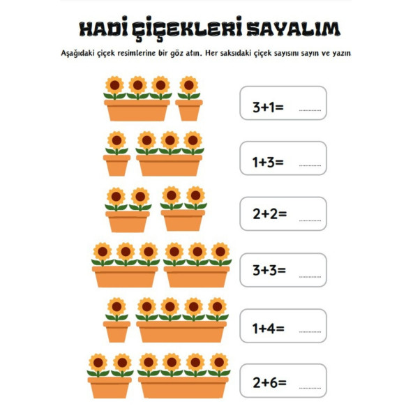 Okul Öncesi ve Birinci Sınıflar İLK YAZ-SİL Matematik Kitabım - 7