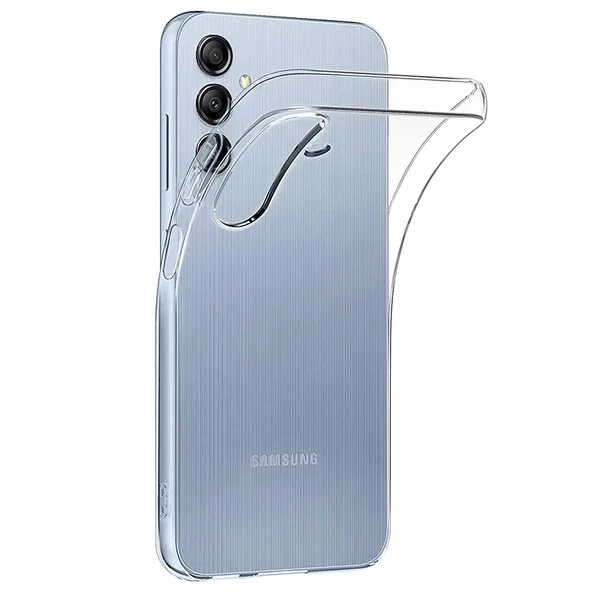 Samsung Galaxy A55 5G Kılıf Şeffaf Silikon Hibrit Case Kapak