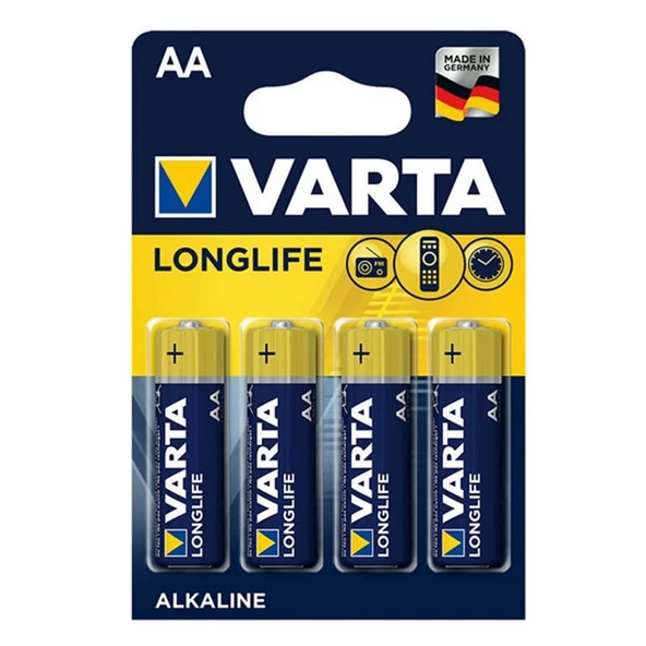 Varta Longlife Kalempil 4lü