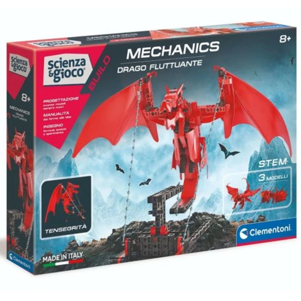 Clementoni mekanik laboratuvarı Uçan Ejderha 75065