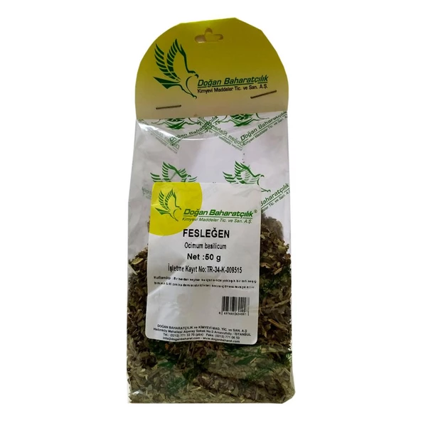 Doğan Baharatçılık Fesleğen Bitkisi Otu 50 Gr Paket Saf Doğal - Resim 4