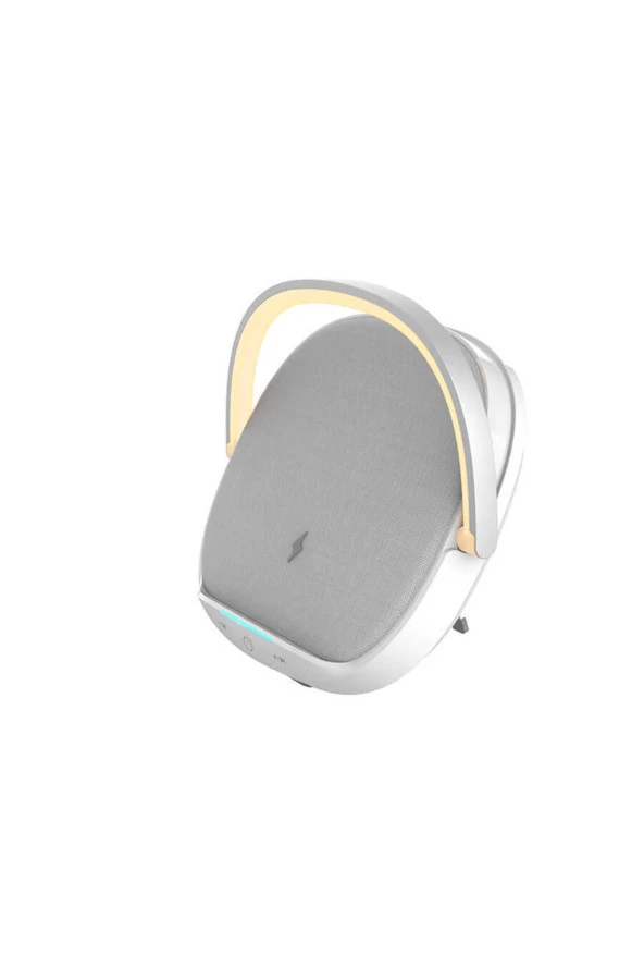 Cep-h Gece Lambalı Ve Kablosuz Şarj Standlı Bluetooth Speaker Hoparlör Y1