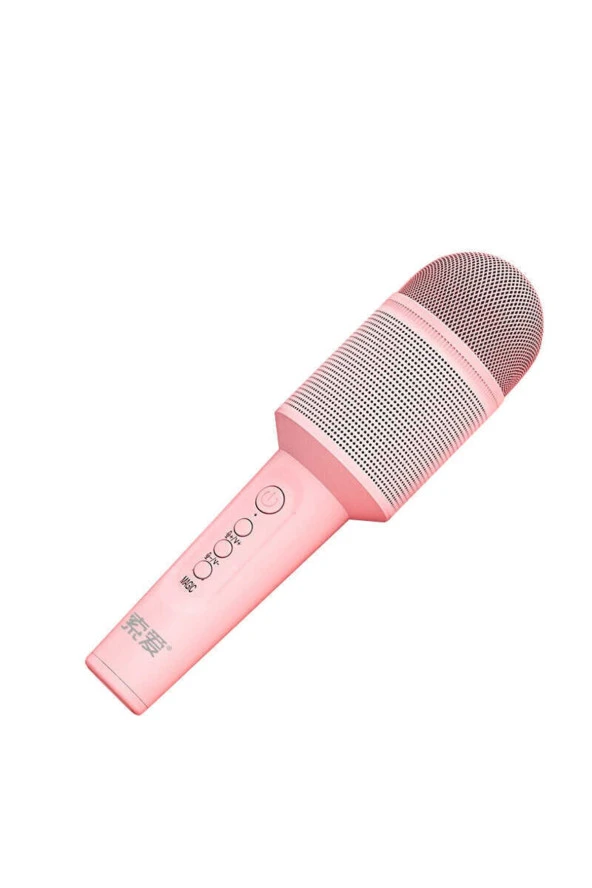 Mc8 Karaoke Mikrofon  Bluetooth Hoparlör Ses Kaydı Tiz Bass  Ses  Yankı Ayarları