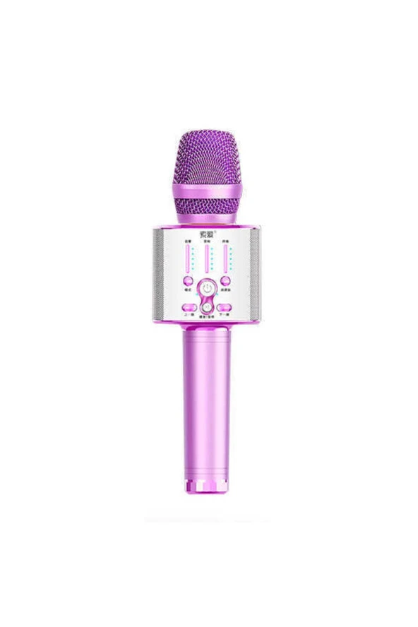 Mc1 Karaoke Mikrofon & Bluetooth Hoparlör - Ses Kaydı - Tiz / Bass / Ses / Yankı Ayarları