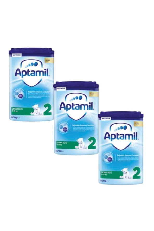 Aptamıl 2 Akıllı Kutu 800 gr X3