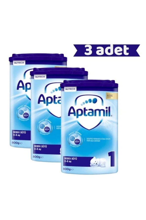 Aptamil 1 Numara 800 Gr X 3 Adet