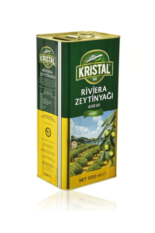 Kristal Riviera Zeytinyağı 5 L Teneke - 2