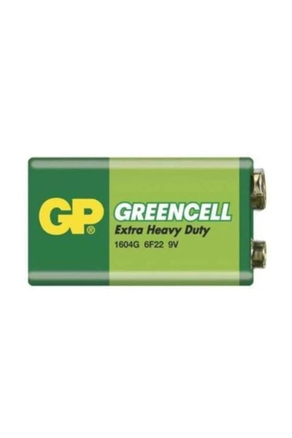 Gp Greencell 9v pil 1604glf 6f22 Ev Cihazları Için Pil