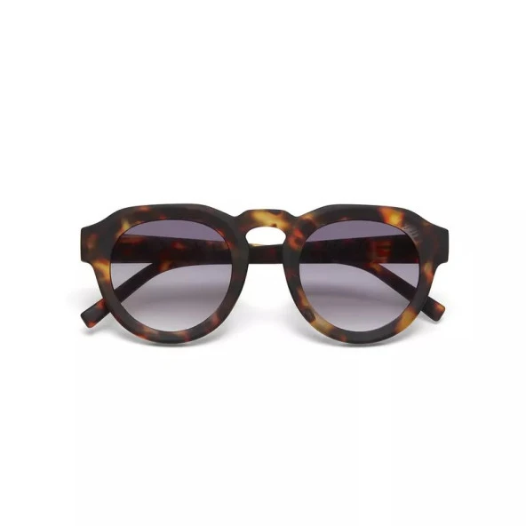 Okkia Zeno Round Unisex Klasik Havana Güneş Gözlüğü Siyah Gradyan