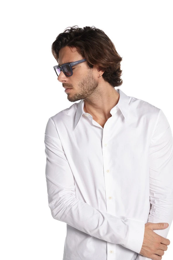 Okkia Alessio Unisex Güneş Gözlüğü Kale Havana - Resim 9