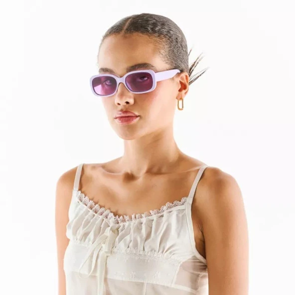 Okkia Chiara Unisex Güneş Gözlüğü Mor Gradyan - 2