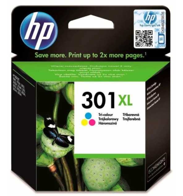 Hp CH564EE (301XL) Renkli Orjinal Kartuş