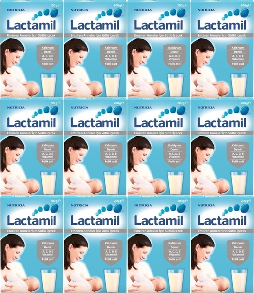 Nutrıcıa Lactamil 200GR (Emziren Anneler İçin Sütlü İçeçek) (12 Li Set)