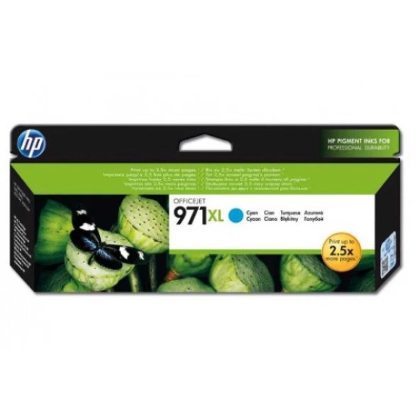 Hp CN626AE (971XL) Mavi Orjinal Kartuş ürün görseli 1