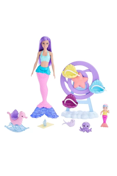 BARBİE DENİZ KIZI BEBEK VE ÇOCUK OYUNU - 6