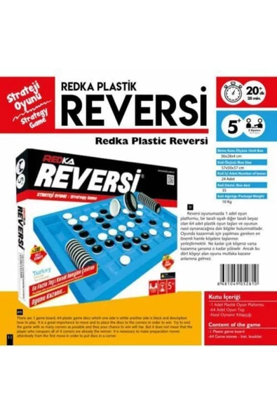 REDKA PLASTİK REVERSİ