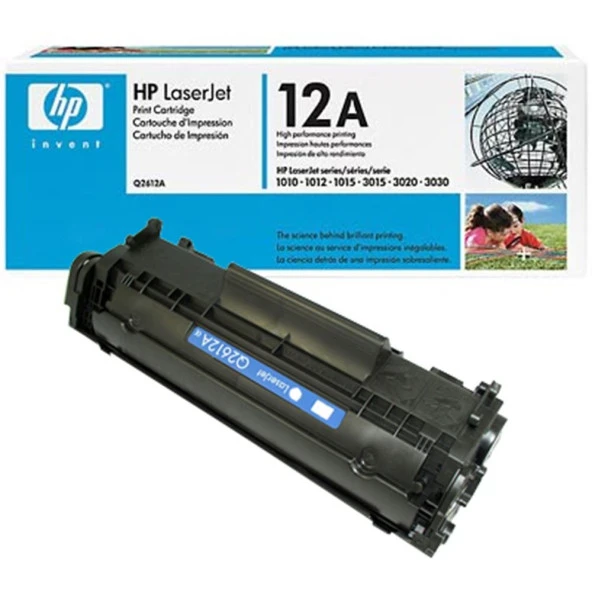 Hp Q2612A (12A) Siyah Orijinal Toner