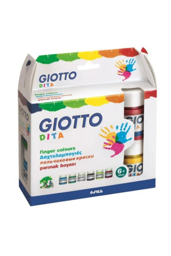 Giotto Parmak Boya 6*30 Ml