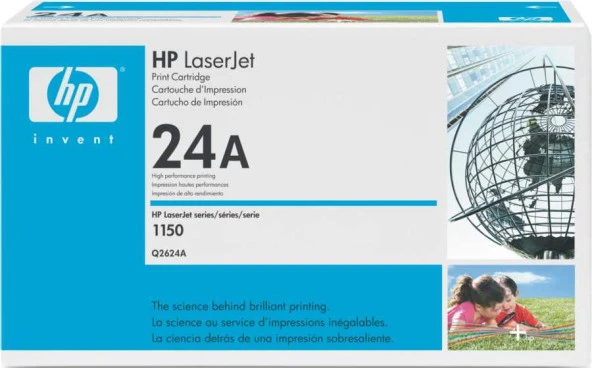 Hp Q2624A (24A) Eski Kutu Siyah Orjinal Toner