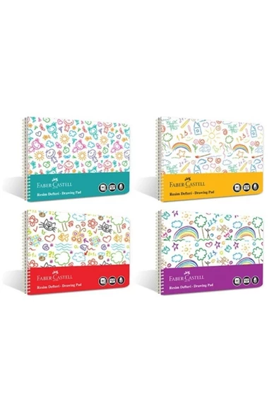 FABER CASTELL EĞLENCELİ RESİM DEFTERİ 35*50