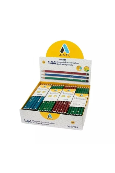Wrıter Mercanlı Kurşun Kalem 12'li - 3