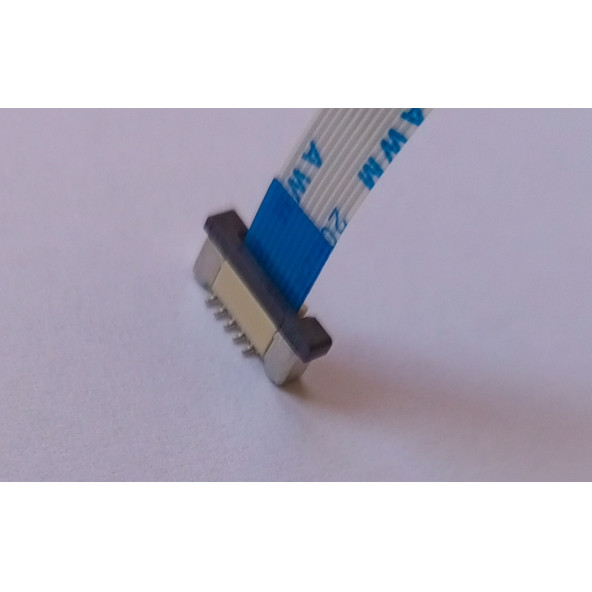 10 Pin 0.5Mm Adımlı Dik Flex Soketi  Flex Ffc Konnektörü 10-0.5-Dik - 3