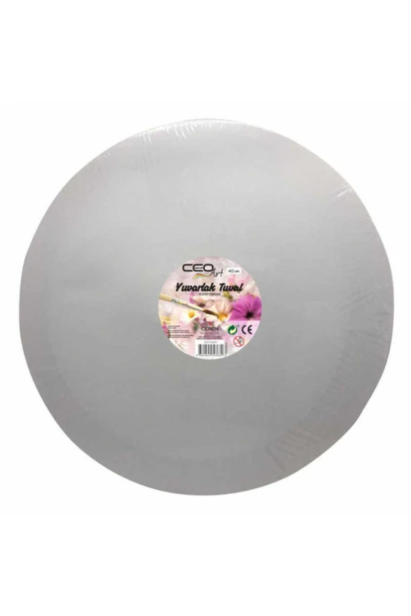 Yuvarlak Tuval 40 Cm. Çap - 2