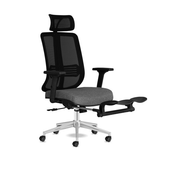 Calitte Spark Sx Krom Ayak Uzatmalı Çalışma Koltuğu - 2