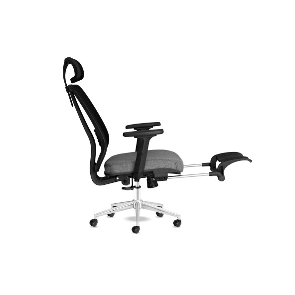 Calitte Spark Sx Krom Ayak Uzatmalı Çalışma Koltuğu - 4