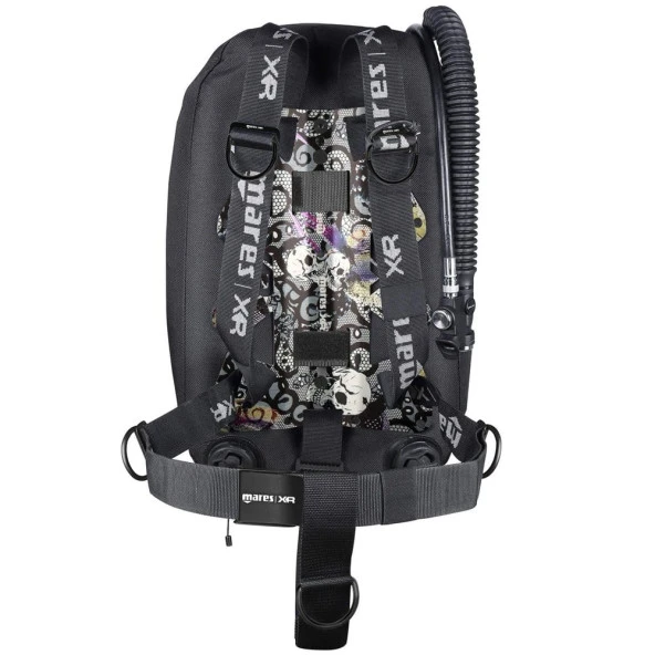 Mares Psycho Calavera Single Backmount Set-XR Line - 2