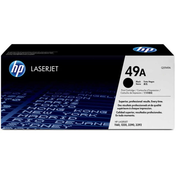 Hp Q5949A (49A) Siyah Orjinal Toner