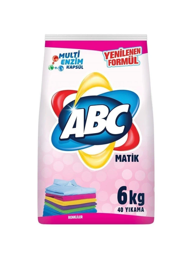 ABC Matik Renkliler Için 6 Kg