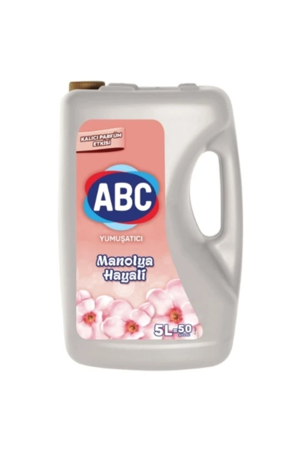 ABC Çamaşır Yumuşatıcı 5 lt Manolya 4 Lü