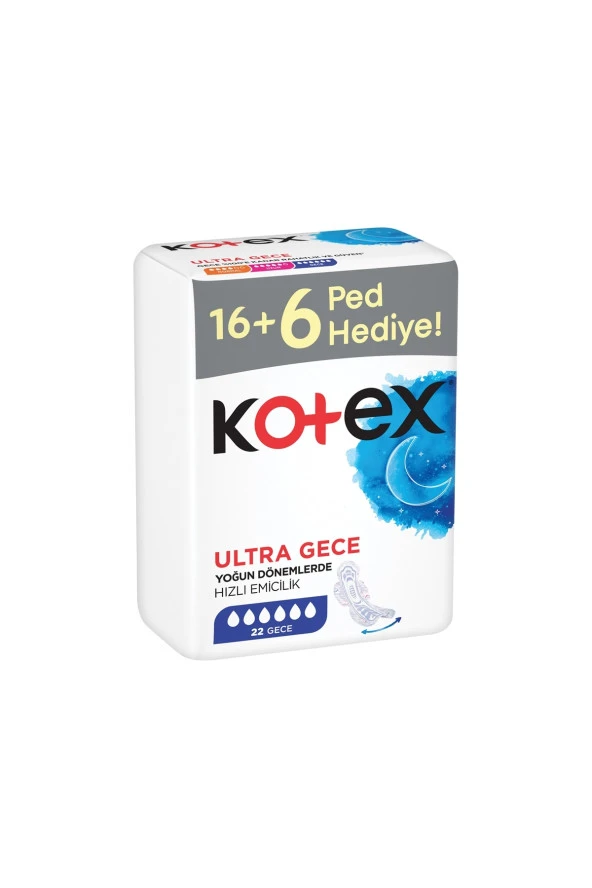 Kotex Ultra Dev Eko Gece 22li - 2