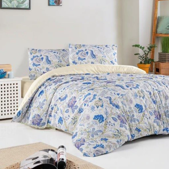 Aryıldız Home Exclusive Saten Nevresim Çift Kişilik Evora ürün görseli 1