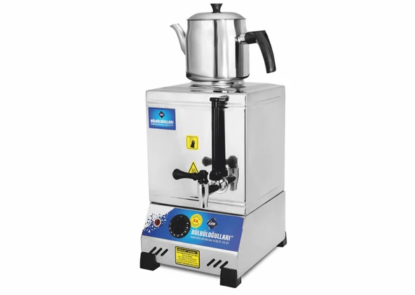 Bülbüloğulları 15lik Kaynaklı Elektrikli Pleytsiz Çay Kazanı ürün görseli 1