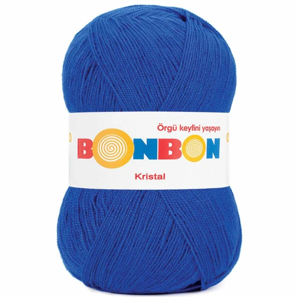 Bonbon Kristal Örgü Lif İpi 98488 Saks Mavisi