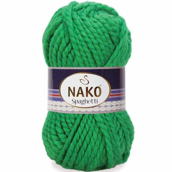 Nako Spaghetti Örgü İpi 11347 Yeşil