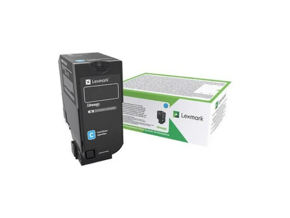 Lexmark  84C5HCE (CX725) Mavi Orjinal Toner Yüksek Kapasiteli ürün görseli