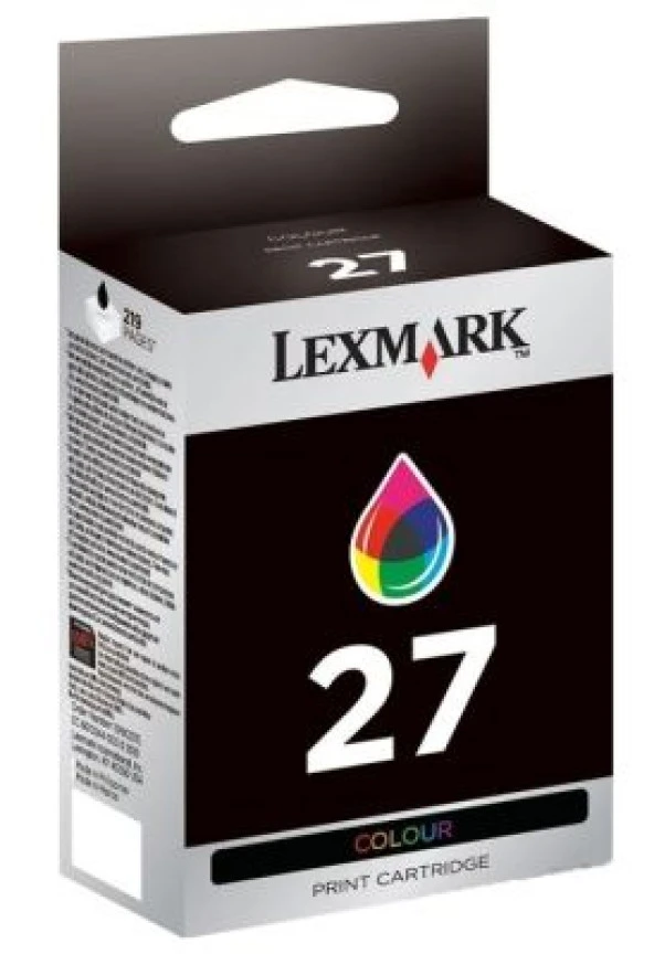 Lexmark (27) 10NX227E Renkli Orjinal Kartuş