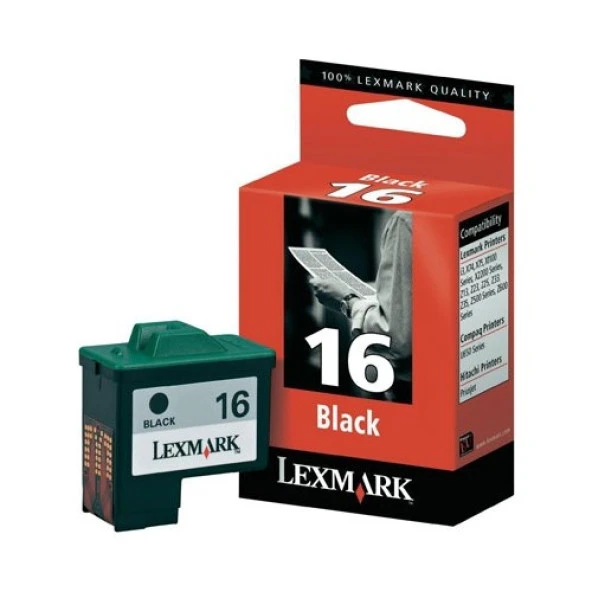 Lexmark 10N0016E (16) Siyah Orjinal Kartuş