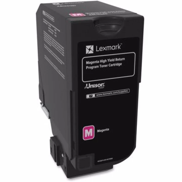 Lexmark 84C5HMO (CX725) Kırmızı Orjinal Toner Yüksek Kapasiteli - 2