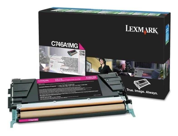 Lexmark C746A1MG Kırmızı Orjinal Toner