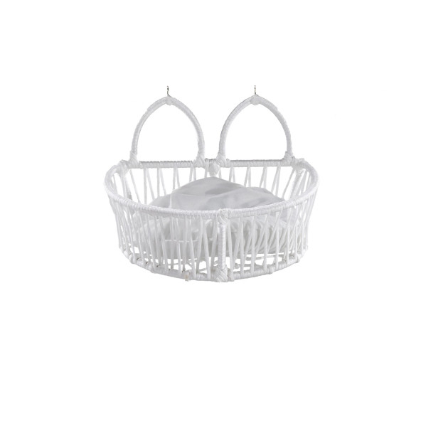 Homedora Perry Kalorifer Askılı Kedi Yatağı Beyaz - 5