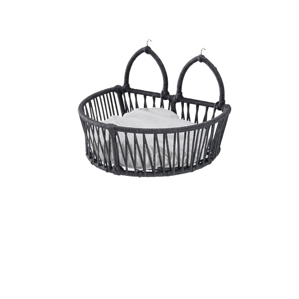 Homedora Perry Kalorifer Askılı Kedi Yatağı Siyah - 4