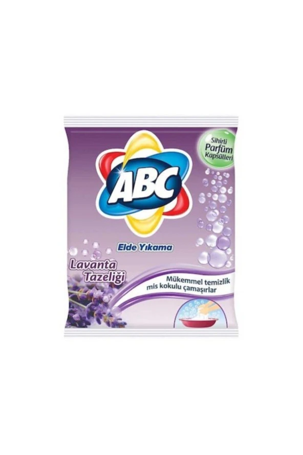 ABC Elde Yıkama Toz Çamaşır Deterjanı Lavanta Tazeliği 600 G