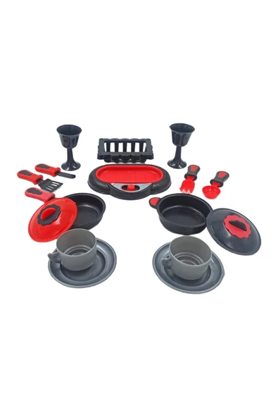 16 Parça Oyuncak Mutfak Seti ile Çocuklarınızın Mutfak Hayallerini Gerçekleştirin! - 2